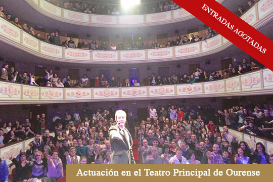 Actuación en el Teatro Principal de Ourense